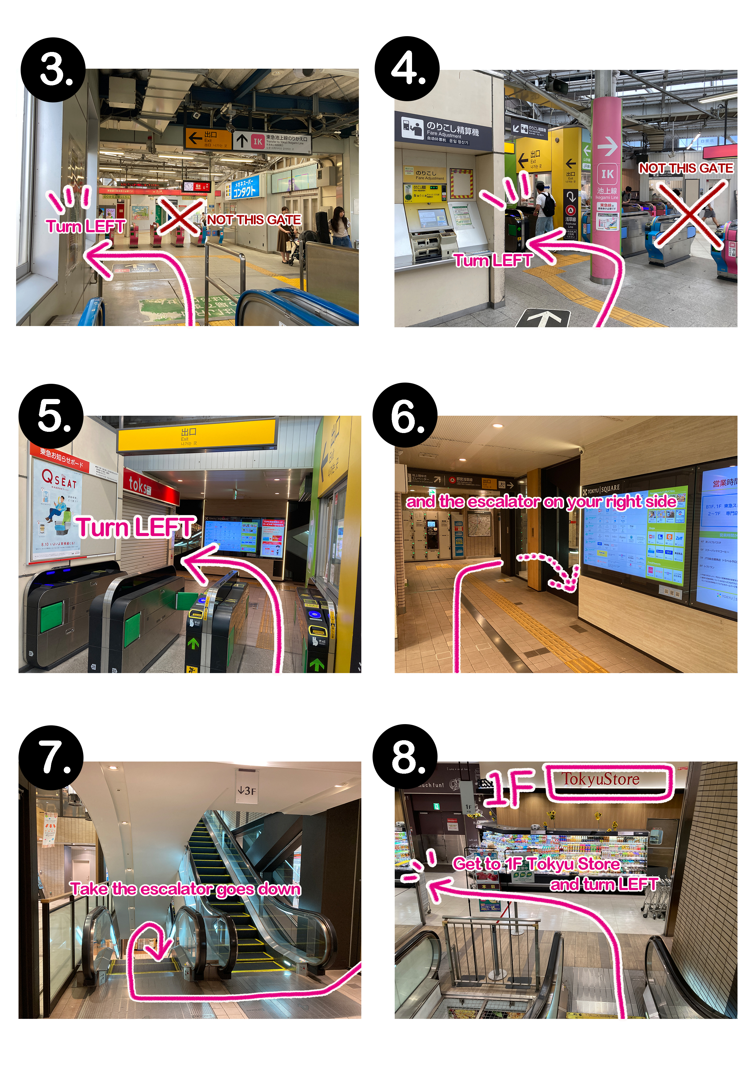 Steps 3–8
